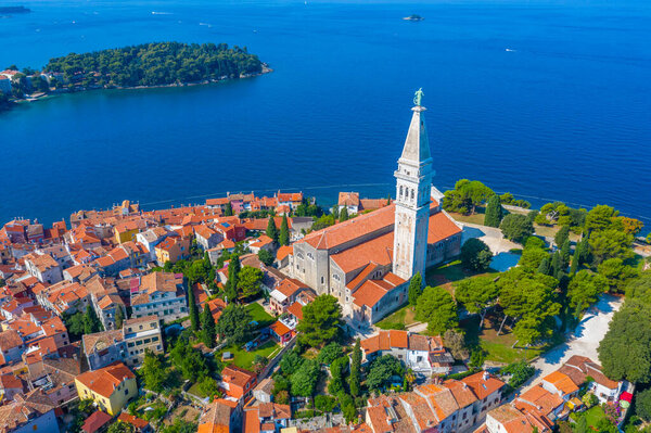 Saint Euphemia church in Croatian town Rovinj