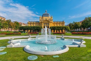 Zagreb ve Hırvatistan 'da sarı sanat pavyonu