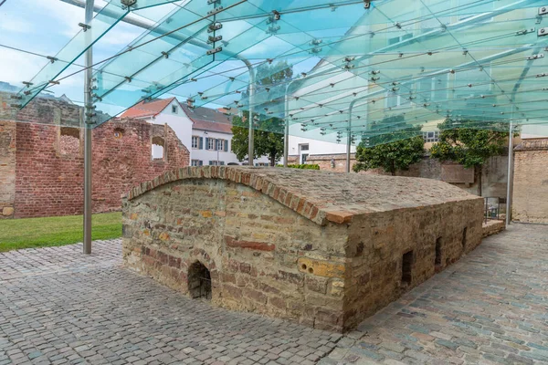 Mikvah Dentro Antiga Sinagoga Speyer Alemanha — Fotografia de Stock
