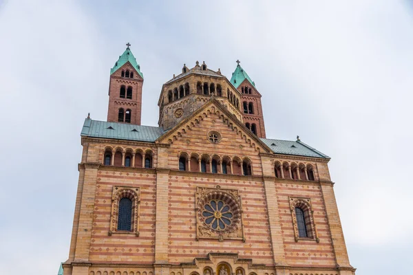 Speyer, Almanya 'daki katedralin manzarası