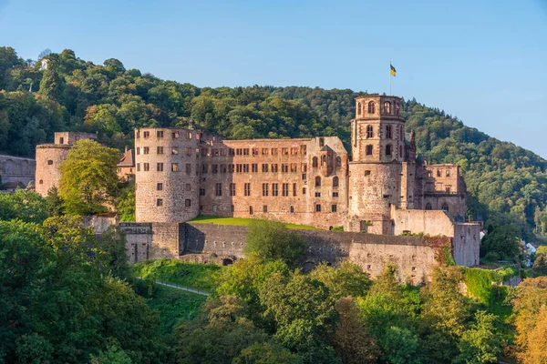 Uitzicht Het Heidelberg Kasteel Duitsland — Stockfoto