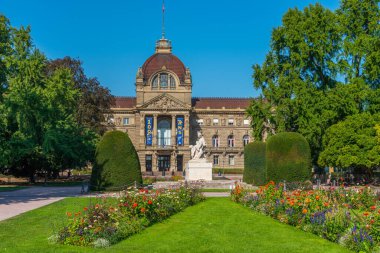Strasbourg, Fransa 'daki Palais du Rhin manzarası