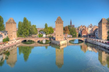 Fransa 'daki Strasbourg' da Couverts Panayırı