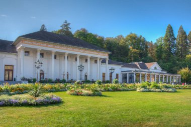 Alman spa kasabası Baden Baden 'de Kurhaus