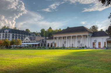 Alman spa kasabası Baden Baden 'de Kurhaus