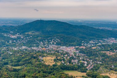 Almanya 'da Baden Baden Panoraması