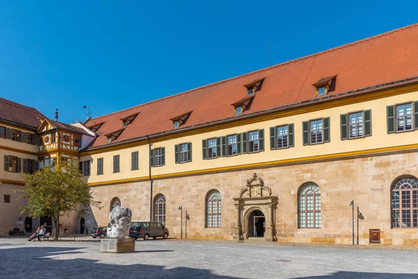 Main Courtyard Hohentubingen Palace Tubingen Germany — Stock Photo, Image