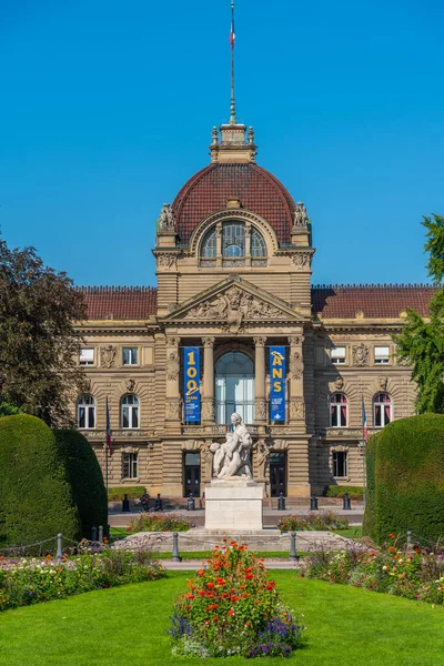 Вид Palais Rabbourg Страсбурге Франция — стоковое фото