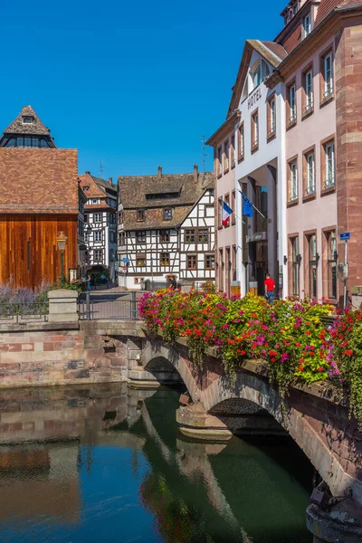 Maisons Colorées Dans Quartier Petite France Strasbourg Allemagne — Photo