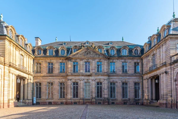 Utsikt Över Palais Rohan Strasbourg Frankrike — Stockfoto