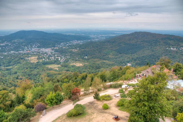 Almanya 'da Baden Baden Panoraması