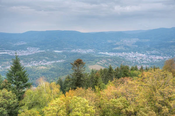 Panorama Ebersteinburg Germania — Foto Stock