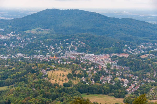 Almanya 'da Baden Baden Panoraması