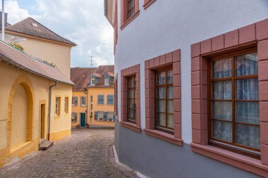 Almanya 'nın Baden Baden şehrinde bir sokak.