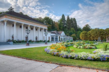 Alman spa kasabası Baden Baden 'de Kurhaus