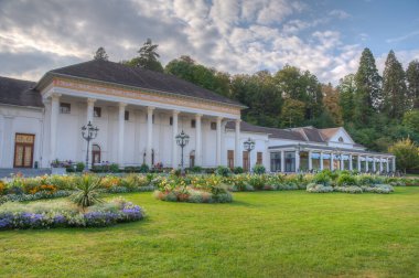 Alman spa kasabası Baden Baden 'de Kurhaus