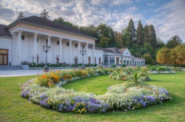 Alman spa kasabası Baden Baden 'de Kurhaus