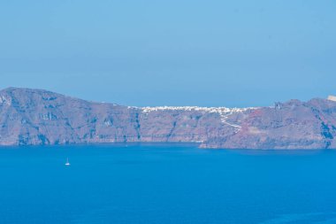 Yunanistan 'da Santorini yakınlarındaki Susuzluk adası