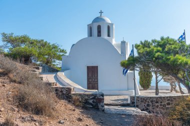 Santorini, Yunanistan 'daki Aziz Mark Kilisesi
