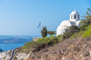 Santorini, Yunanistan 'daki Aziz Mark Kilisesi
