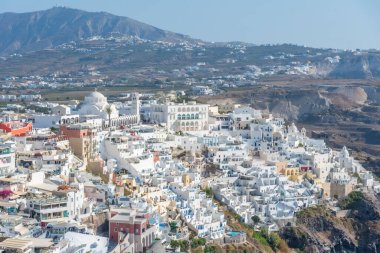 Thira / Fira Panoraması, Santorini, Yunanistan
