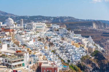 Thira / Fira Panoraması, Santorini, Yunanistan