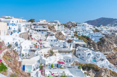 Oia, Santorini Adası, Yunanistan 'da tatil evleri