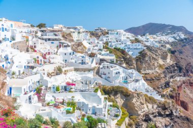 Oia, Santorini Adası, Yunanistan 'da tatil evleri