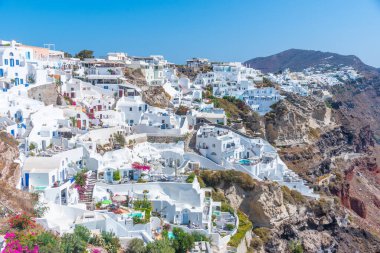 Oia, Santorini Adası, Yunanistan 'da tatil evleri