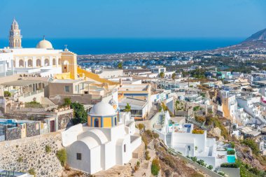 Thira / Fira Panoraması, Santorini, Yunanistan