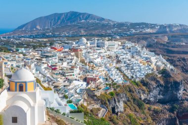 Thira / Fira Panoraması, Santorini, Yunanistan
