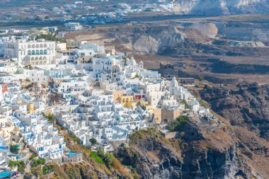 Thira / Fira Panoraması, Santorini, Yunanistan