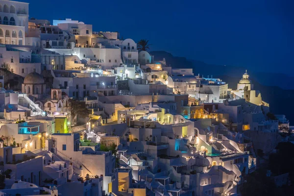 비행기 Thira Fira Santorini Greece — 스톡 사진