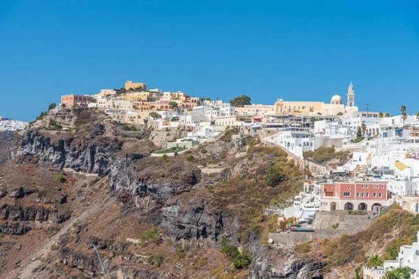 ギリシャのサントリーニ島にあるFirostefaniとImerovigli村 — ストック写真