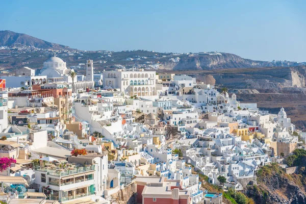 Thira / Fira Panoraması, Santorini, Yunanistan
