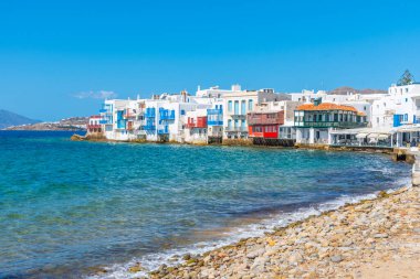 Küçük Venedik - Yunanistan, Mykonos 'ta renkli evler