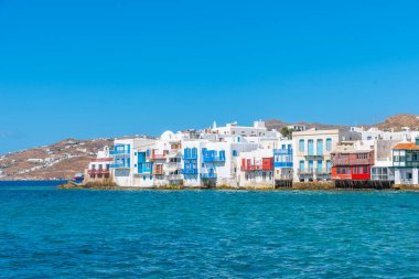 Küçük Venedik - Yunanistan, Mykonos 'ta renkli evler