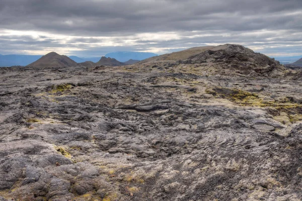 아이슬란드의 베르에 분갈이와 웅덩이 — 스톡 사진