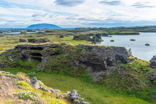아이슬란드의 호수의 — 스톡 사진