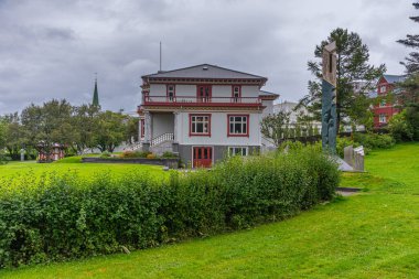 Thor Axel Philip Jensen Reykjavik, İzlanda 'daki evi