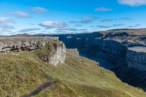 Garganta Del Río Jukulsfjllum Islandia — Foto de Stock