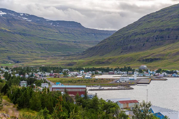 아이슬란드에 세이디 피오르의 — 스톡 사진