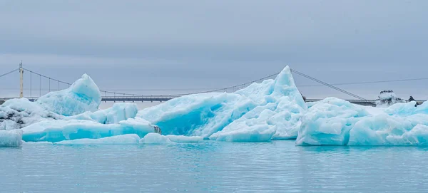 아이슬란드의 사라론 석호에 — 스톡 사진