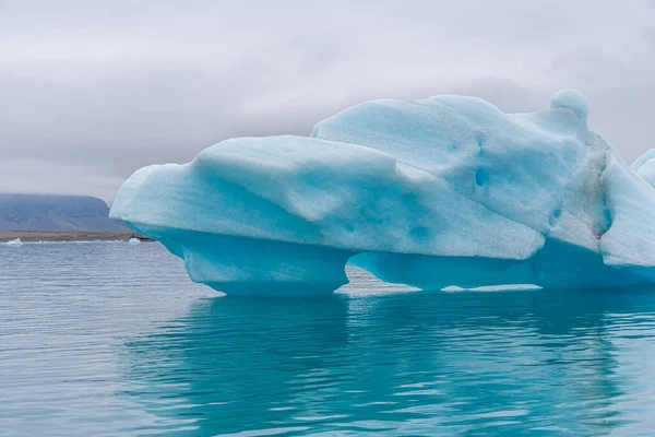 Gunung Mengambang Danau Jokulsarlon Islandia — Stok Foto