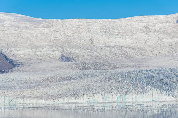 Zwevende Ijsbergen Bij Fjallsarlon Lagune Ijsland — Stockfoto