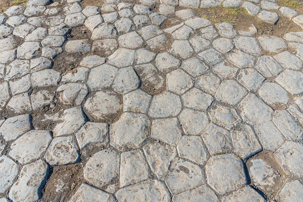 Kirkjugolf Rock Formation Resembling Church Floor Iceland — Stock Photo, Image