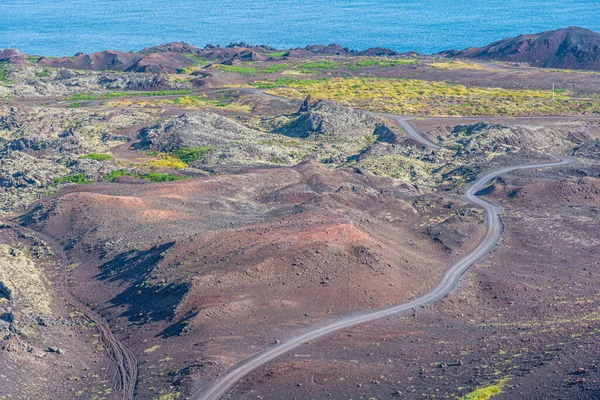 Paisaje Volcánico Del Archipiélago Vestmannaeyjar Islandia — Foto de Stock