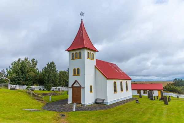 Oddakirkja Kilisesi İzlanda 'daki Oddi Köyü yakınlarında.