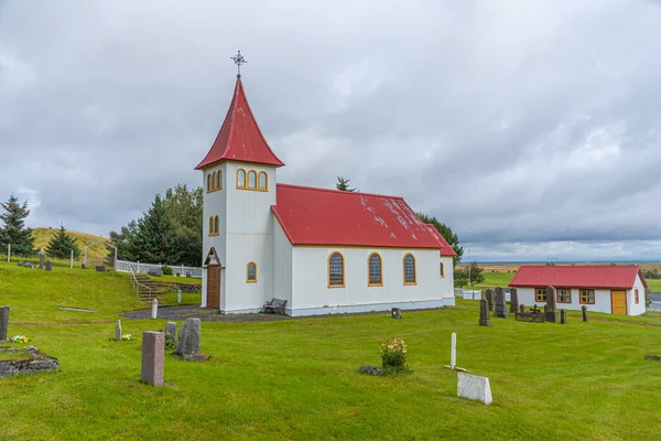 Oddakirkja Church Біля Села Oddi Ісландії — стокове фото
