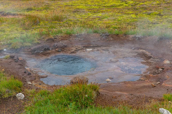 Strokkur Geothermal Area Iceland — стоковое фото